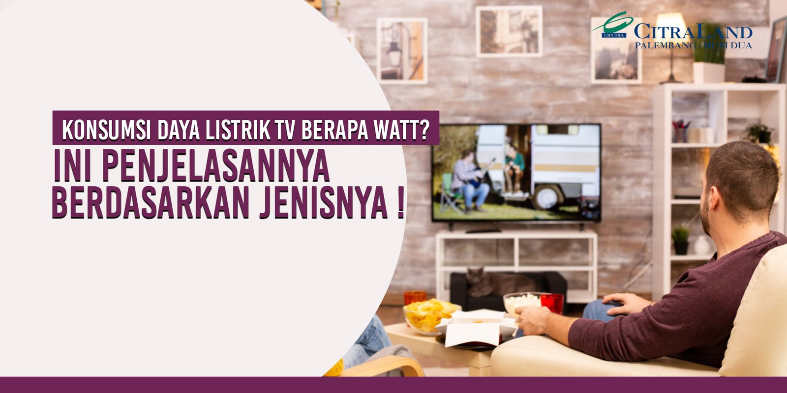 daya listrik tv