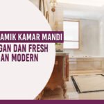 Banner promosi berbahasa Indonesia untuk CitraLand Palembang, menampilkan kamar mandi mewah dengan keramik elegan dan segar, teks warna keramik kamar mandi di latar depan.